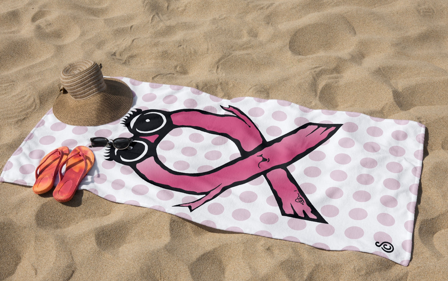 DOTS NO TEXT / BCR_BT2 / BEACH TOWEL